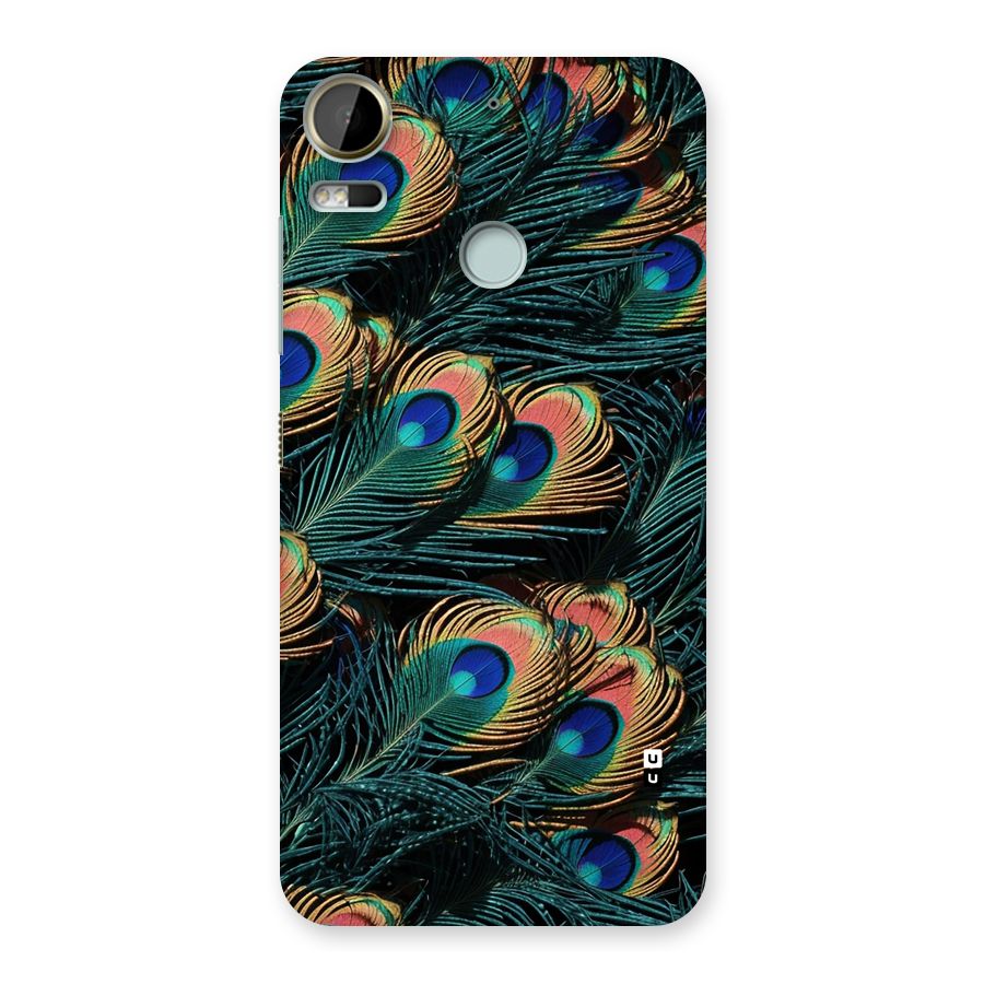 Peacock Feather Art Back Case for Desire 10 Pro