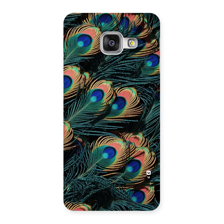 Peacock Feather Art Back Case for Galaxy A3 (2016)