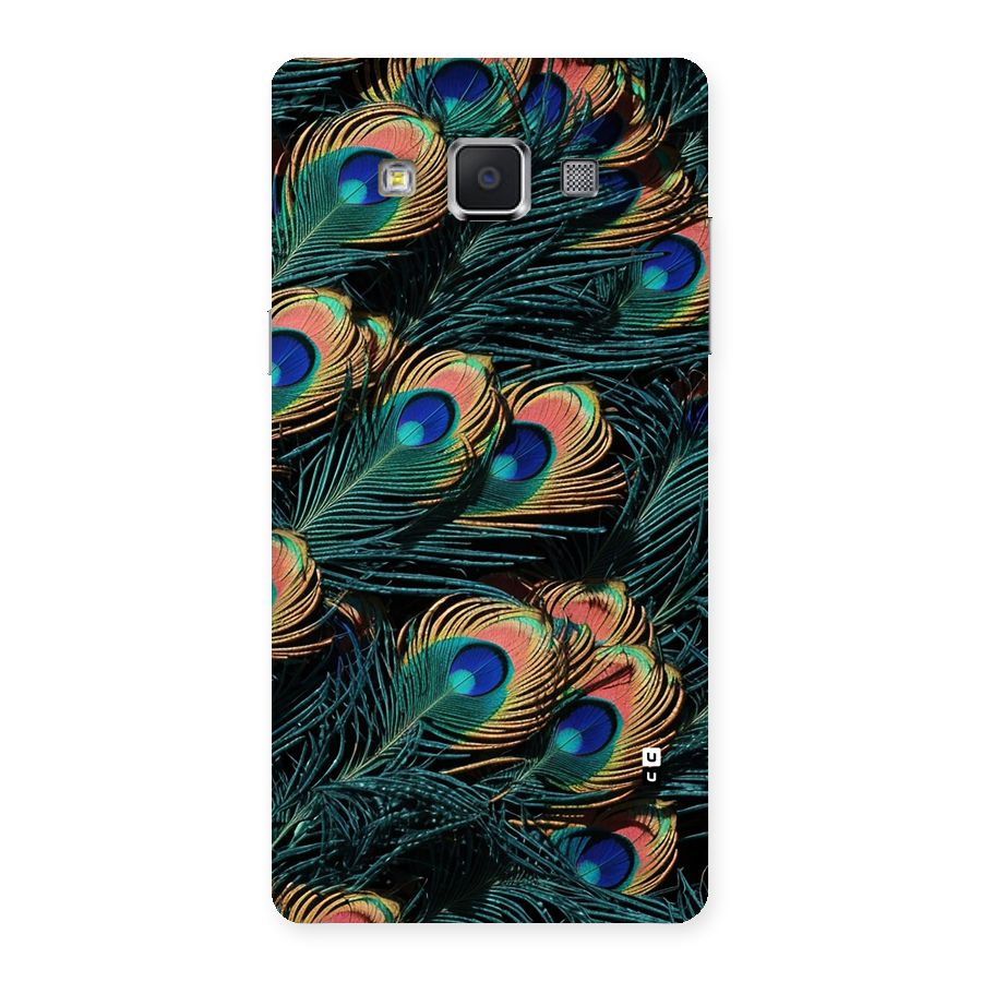 Peacock Feather Art Back Case for Galaxy A5