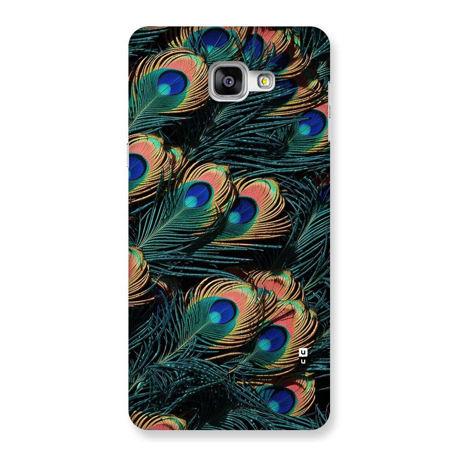 Peacock Feather Art Back Case for Galaxy A9