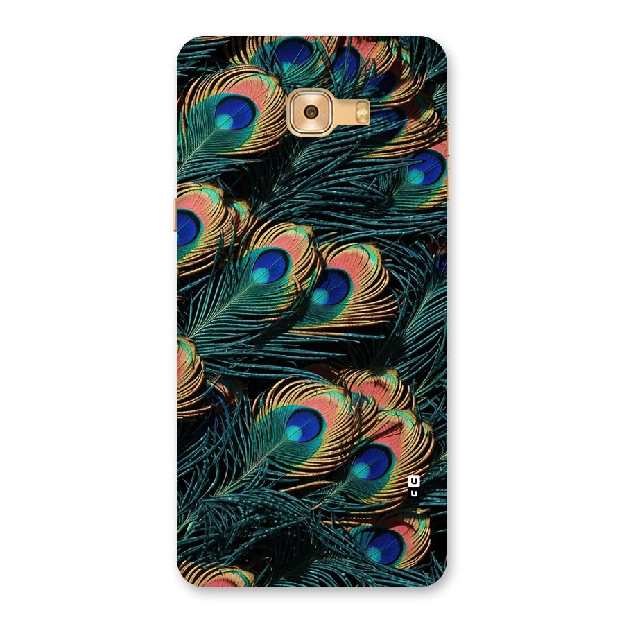 Peacock Feather Art Back Case for Galaxy C9 Pro