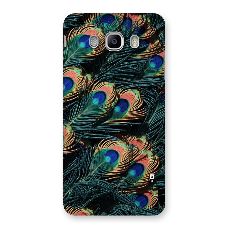 Peacock Feather Art Back Case for Galaxy J5 2016