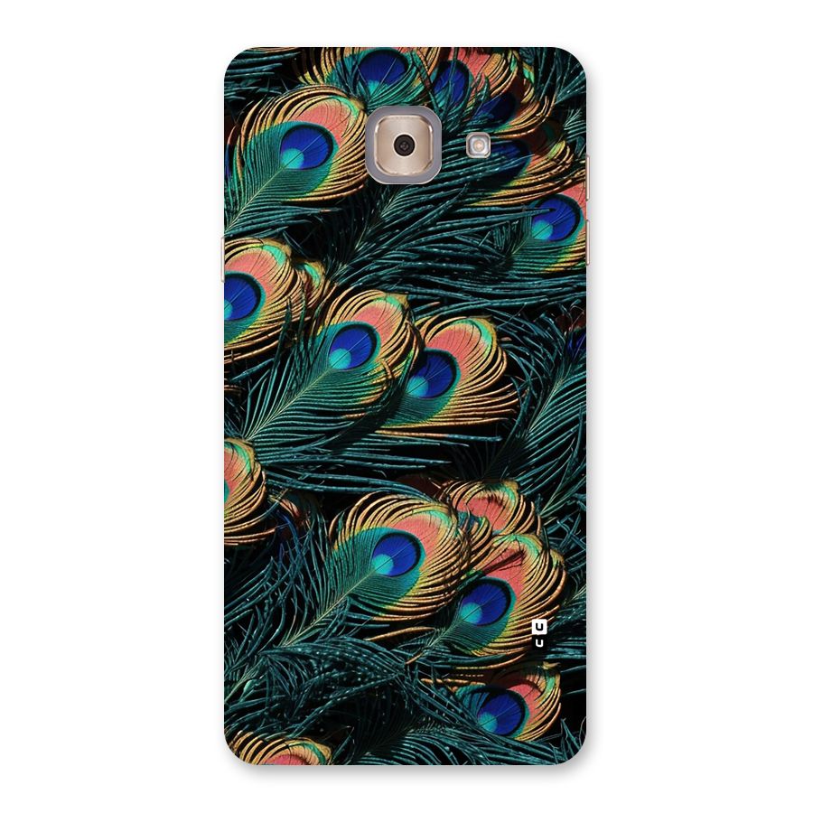 Peacock Feather Art Back Case for Galaxy J7 Max
