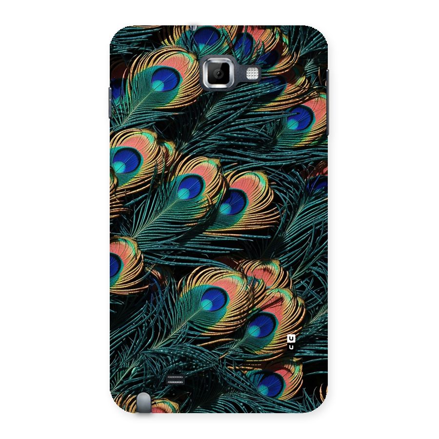 Peacock Feather Art Back Case for Galaxy Note