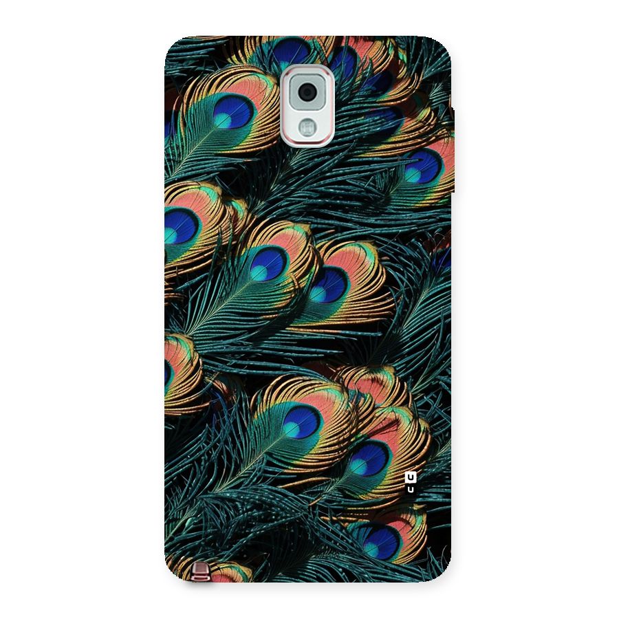 Peacock Feather Art Back Case for Galaxy Note 3