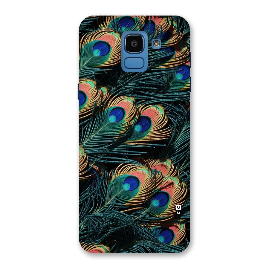 Peacock Feather Art Back Case for Galaxy On6