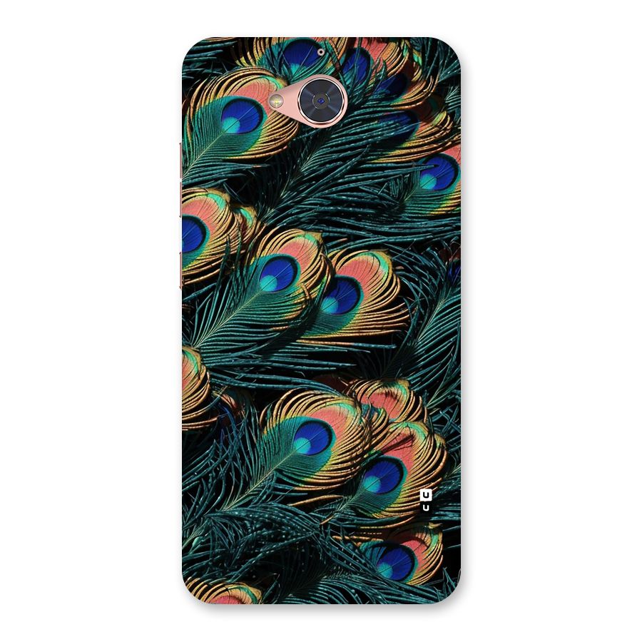 Peacock Feather Art Back Case for Gionee S6 Pro