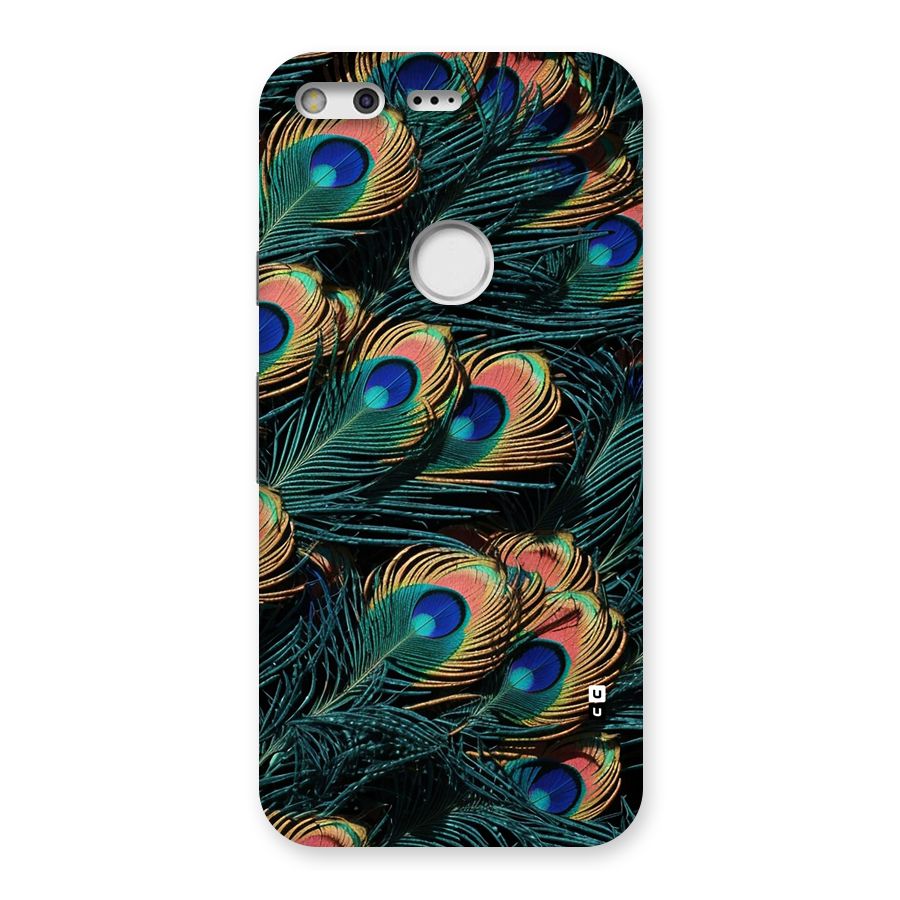 Peacock Feather Art Back Case for Google Pixel