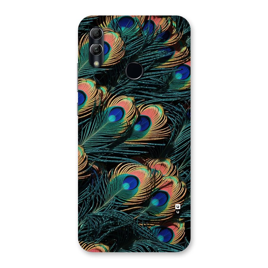 Peacock Feather Art Back Case for Honor 10 Lite