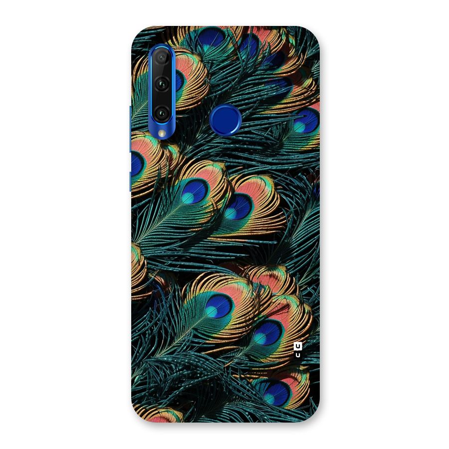 Peacock Feather Art Back Case for Honor 20i