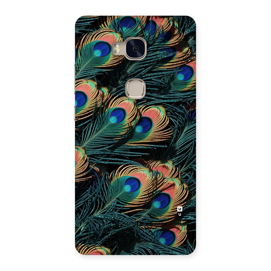 Peacock Feather Art Back Case for Honor 5X