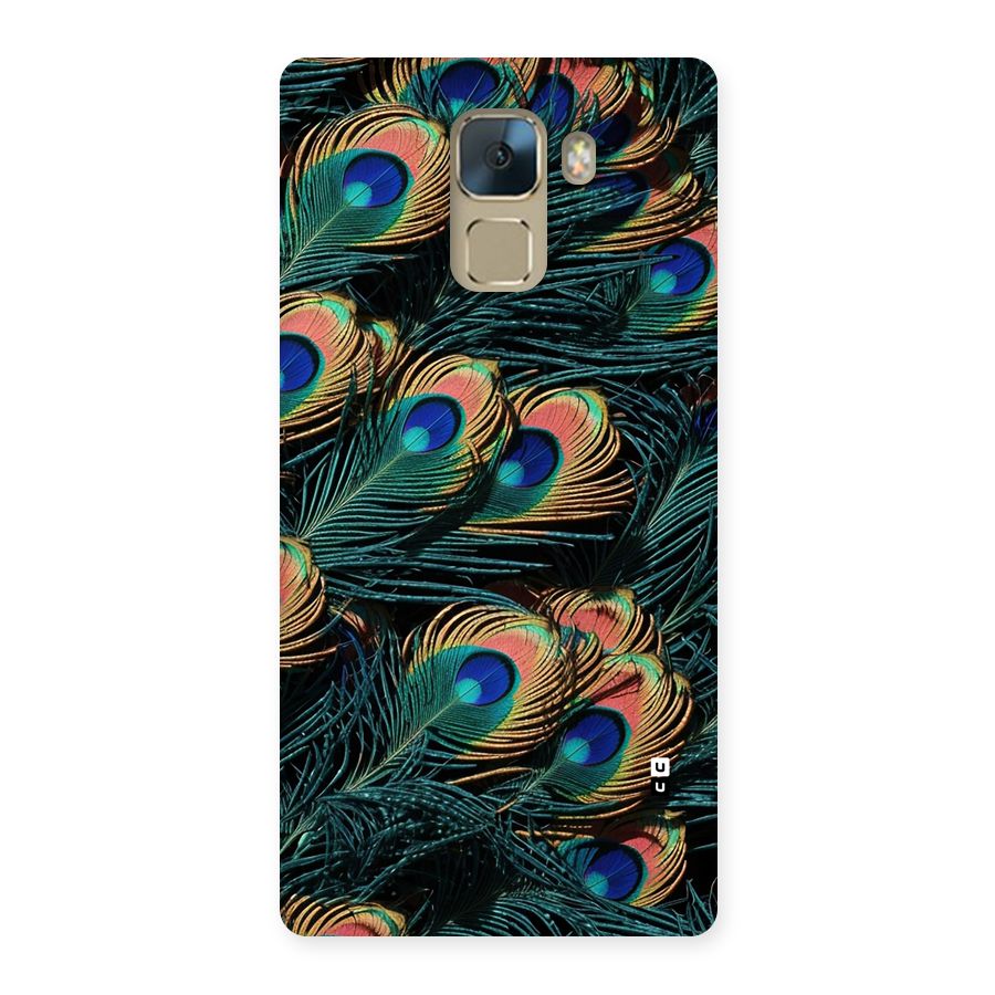 Peacock Feather Art Back Case for Honor 7