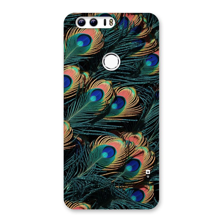 Peacock Feather Art Back Case for Honor 8