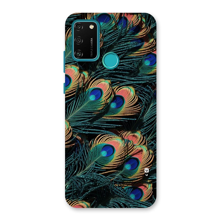 Peacock Feather Art Back Case for Honor 9A