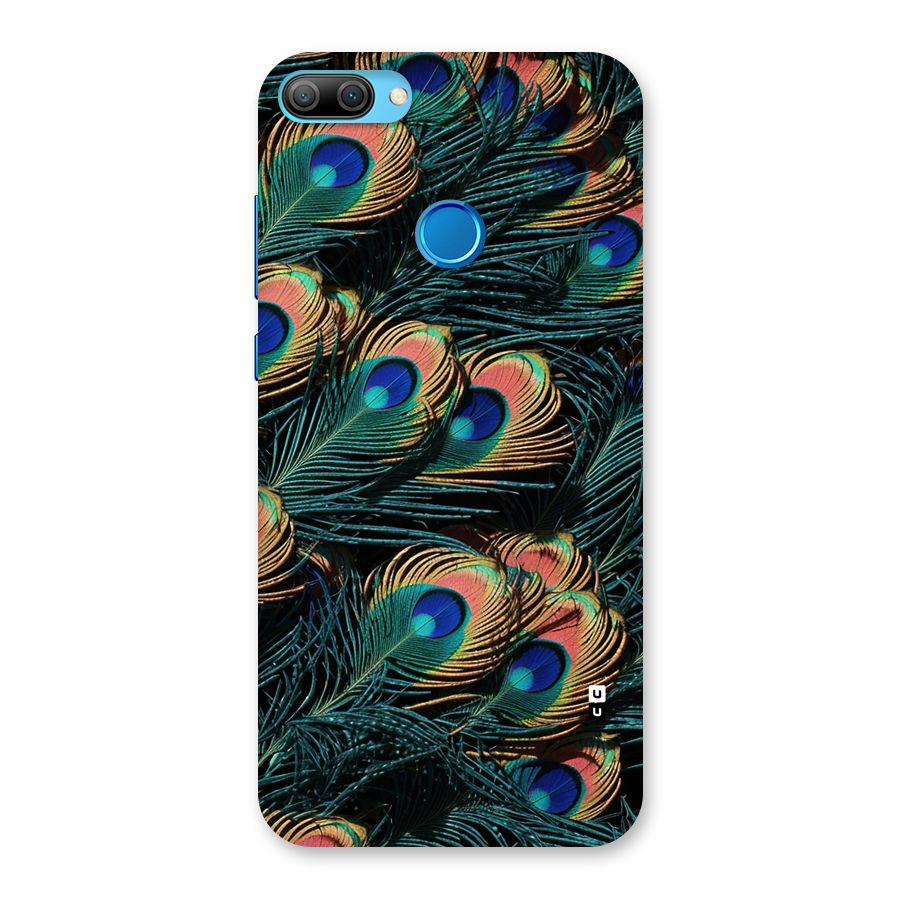 Peacock Feather Art Back Case for Honor 9N
