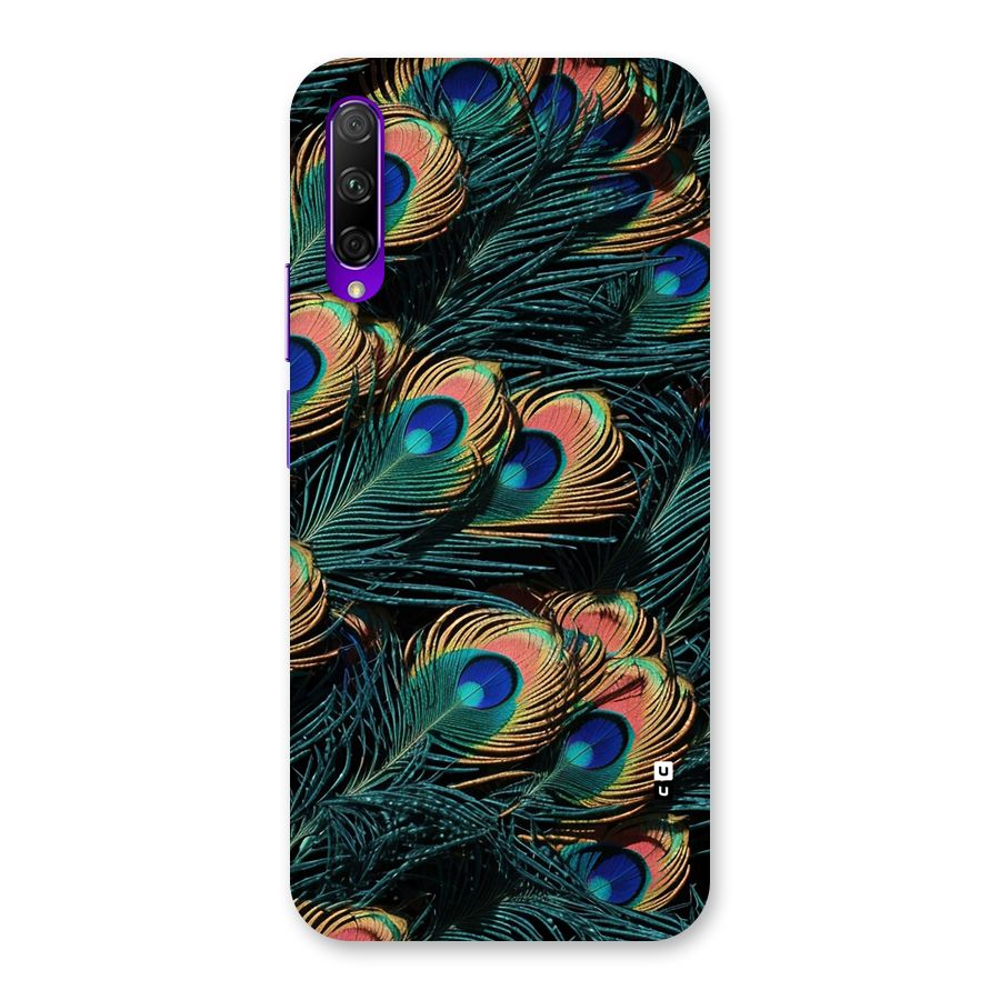 Peacock Feather Art Back Case for Honor 9X Pro