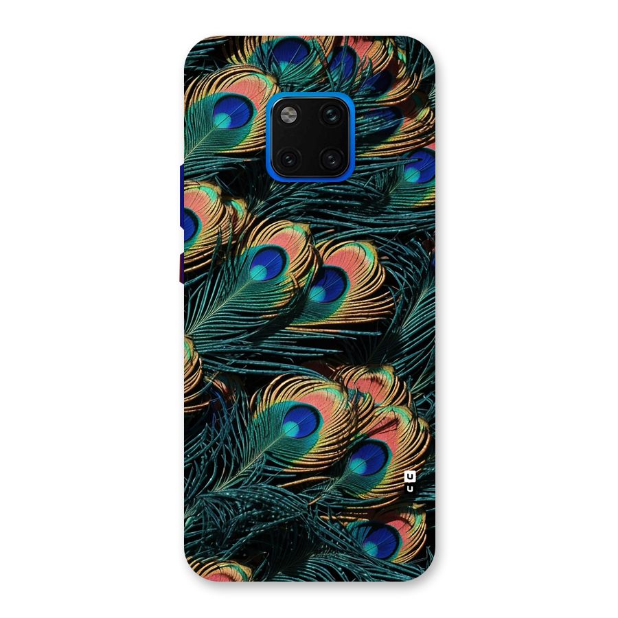 Peacock Feather Art Back Case for Huawei Mate 20 Pro