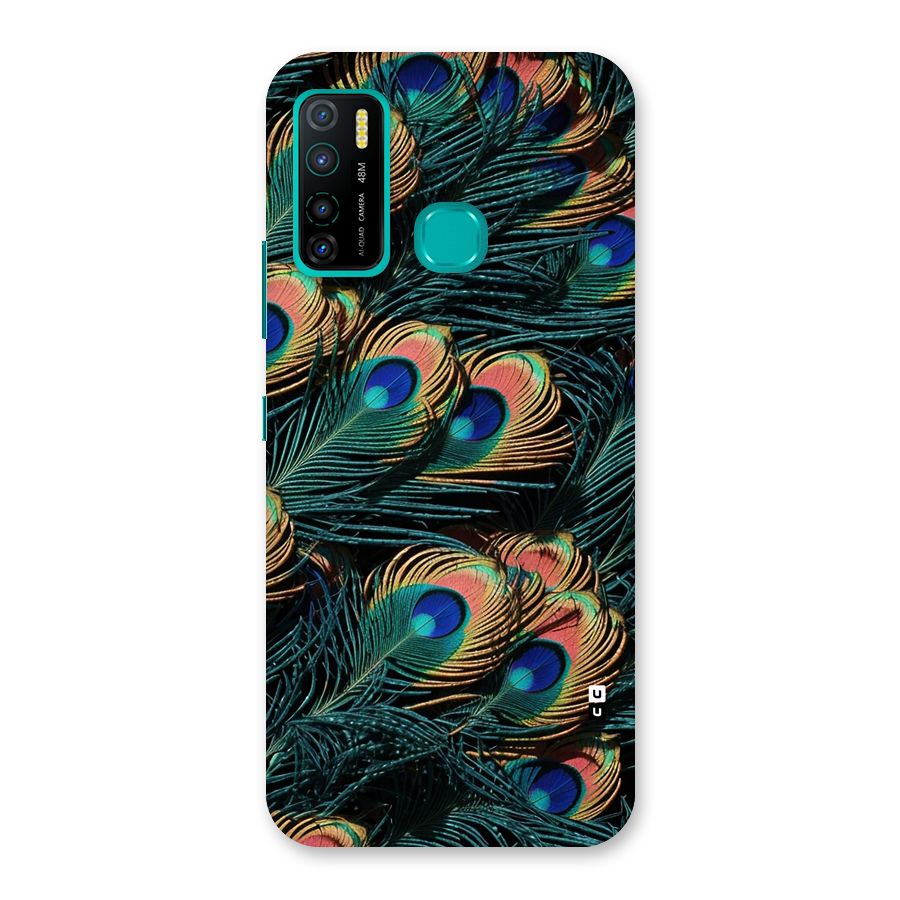 Peacock Feather Art Back Case for Infinix Hot 9 Pro