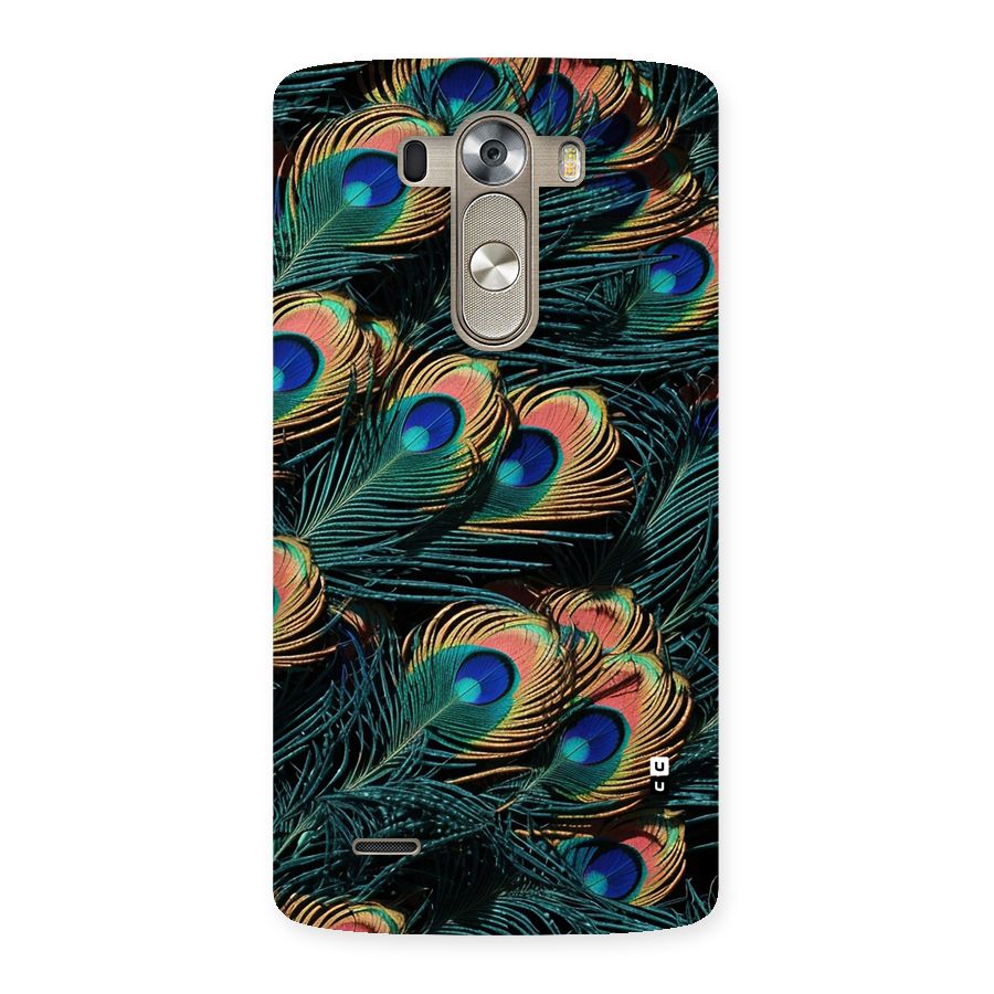 Peacock Feather Art Back Case for LG G3