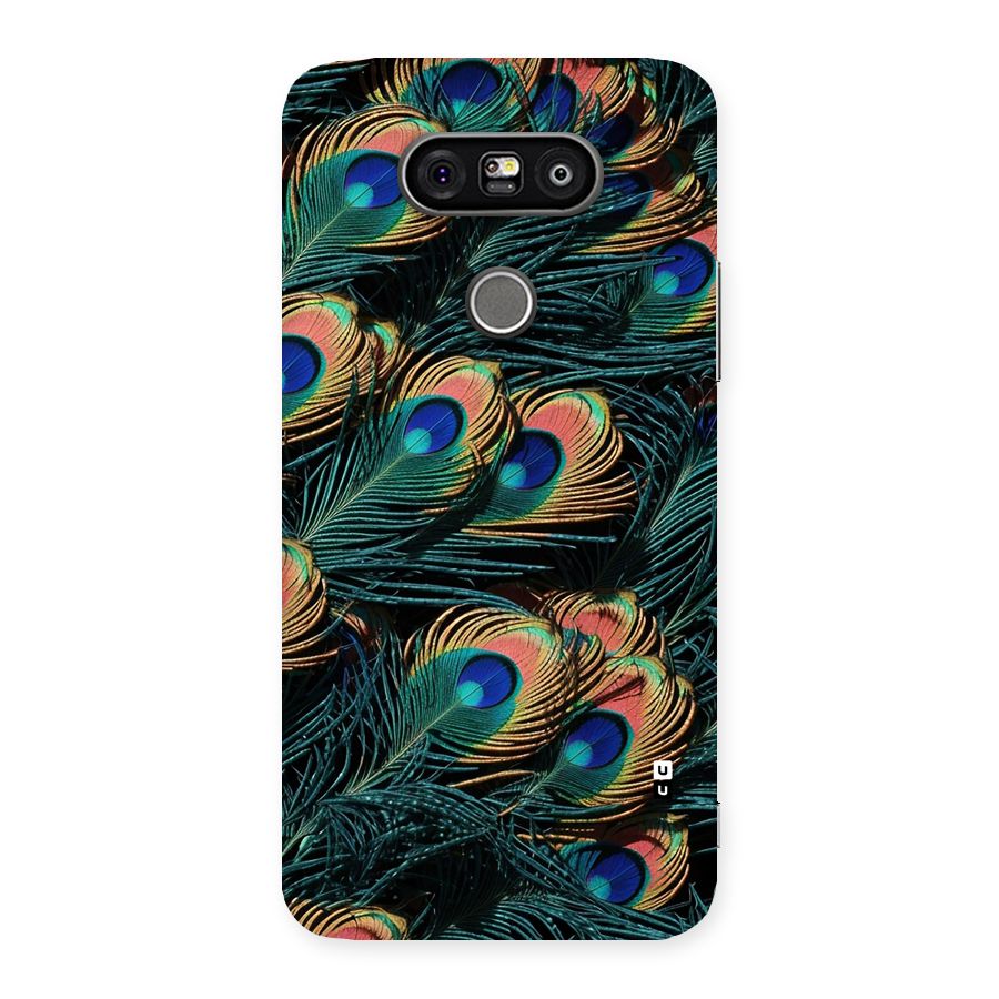 Peacock Feather Art Back Case for LG G5