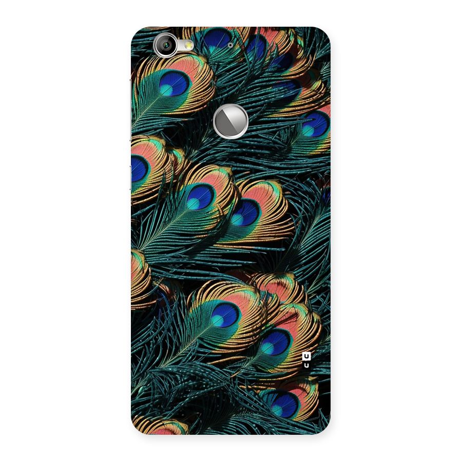 Peacock Feather Art Back Case for Le 1S