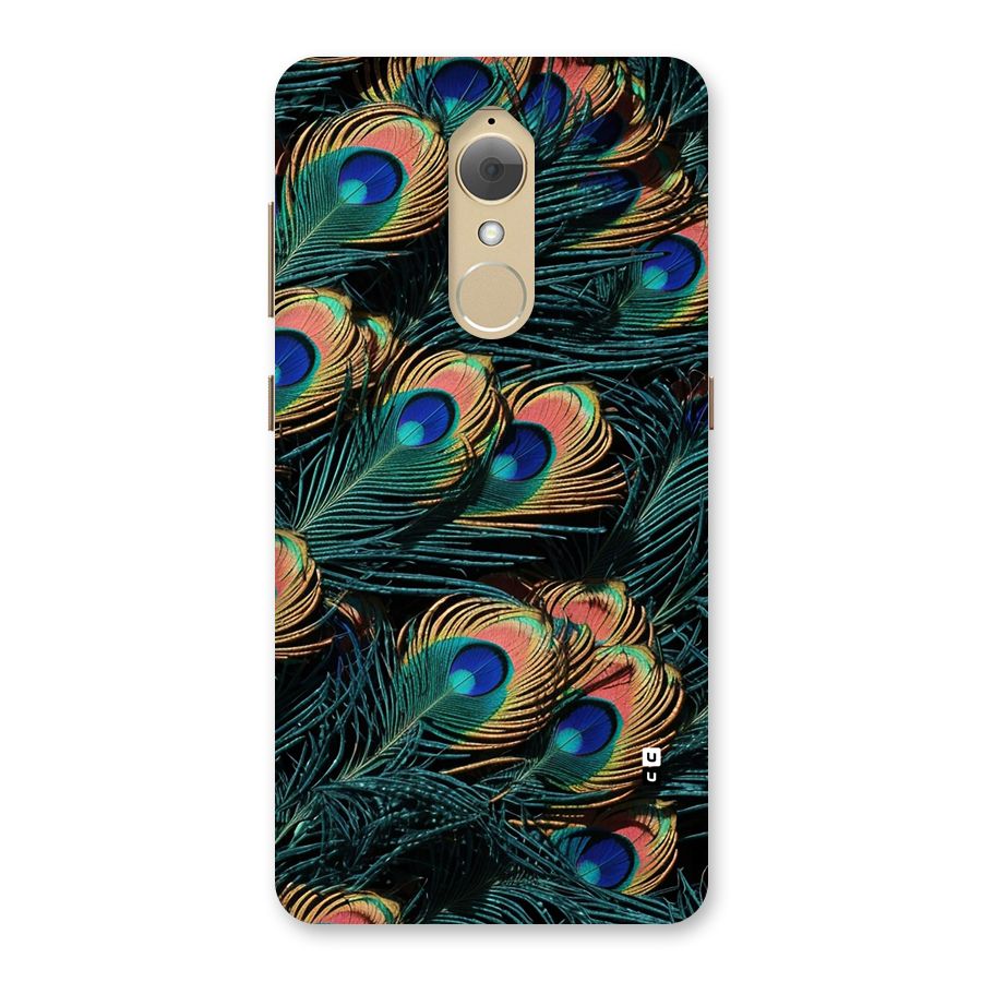 Peacock Feather Art Back Case for Lenovo K8