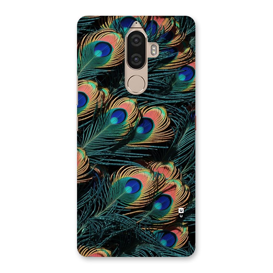 Peacock Feather Art Back Case for Lenovo K8 Note