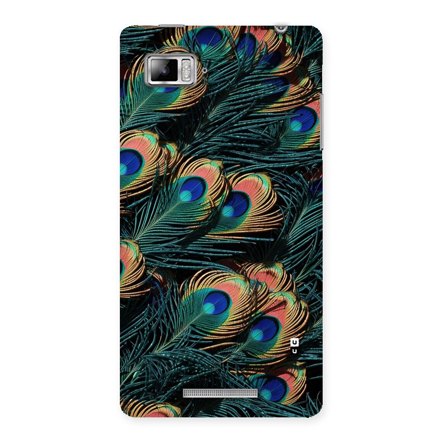 Peacock Feather Art Back Case for Lenovo Vibe Z K910