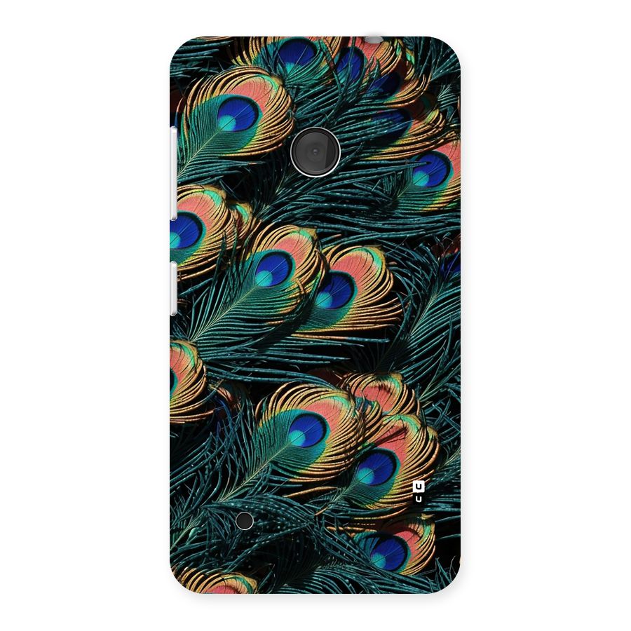 Peacock Feather Art Back Case for Lumia 530