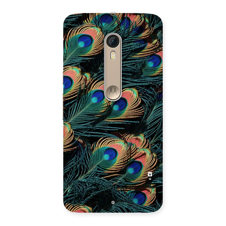 Peacock Feather Art Back Case for Moto X Style