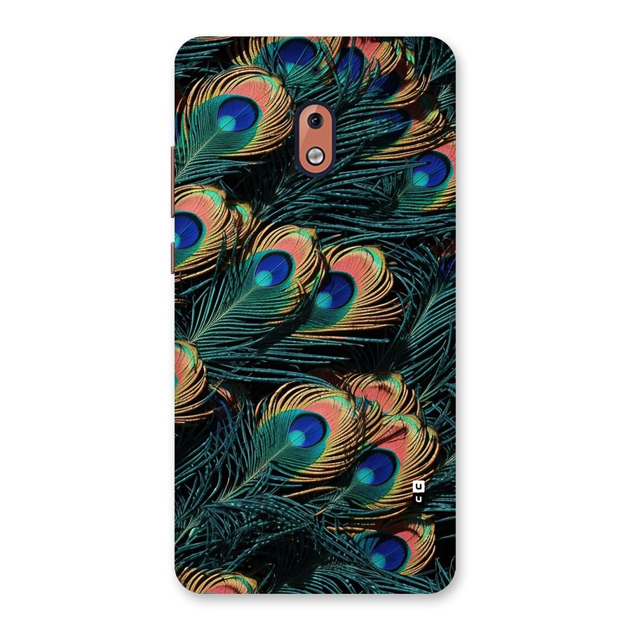 Peacock Feather Art Back Case for Nokia 2.1