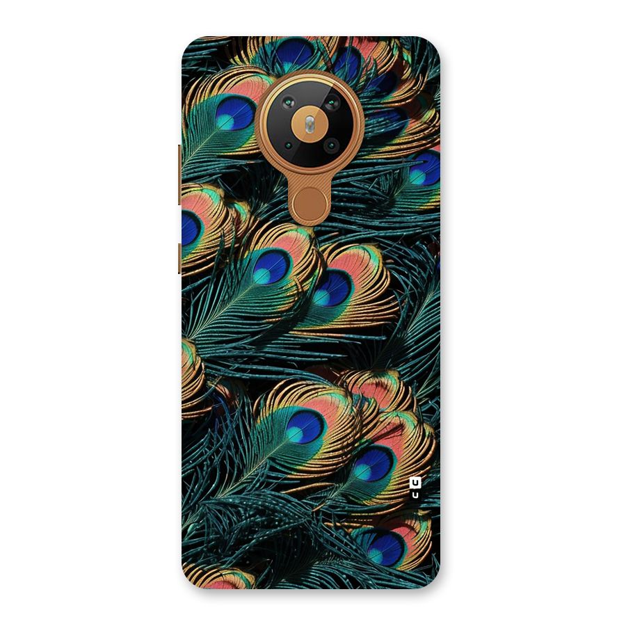 Peacock Feather Art Back Case for Nokia 5.3
