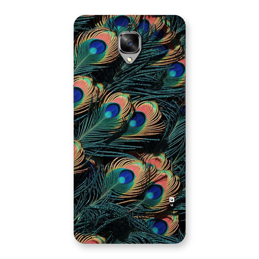 Peacock Feather Art Back Case for OnePlus 3