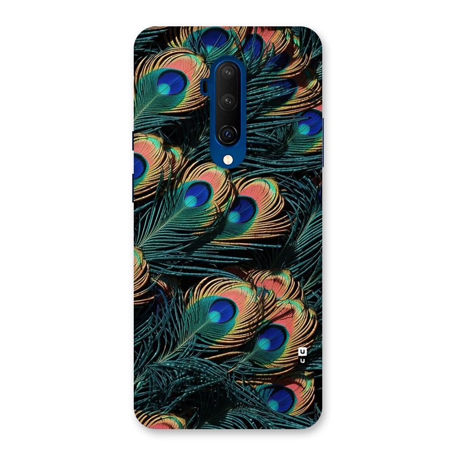Peacock Feather Art Back Case for OnePlus 7T Pro