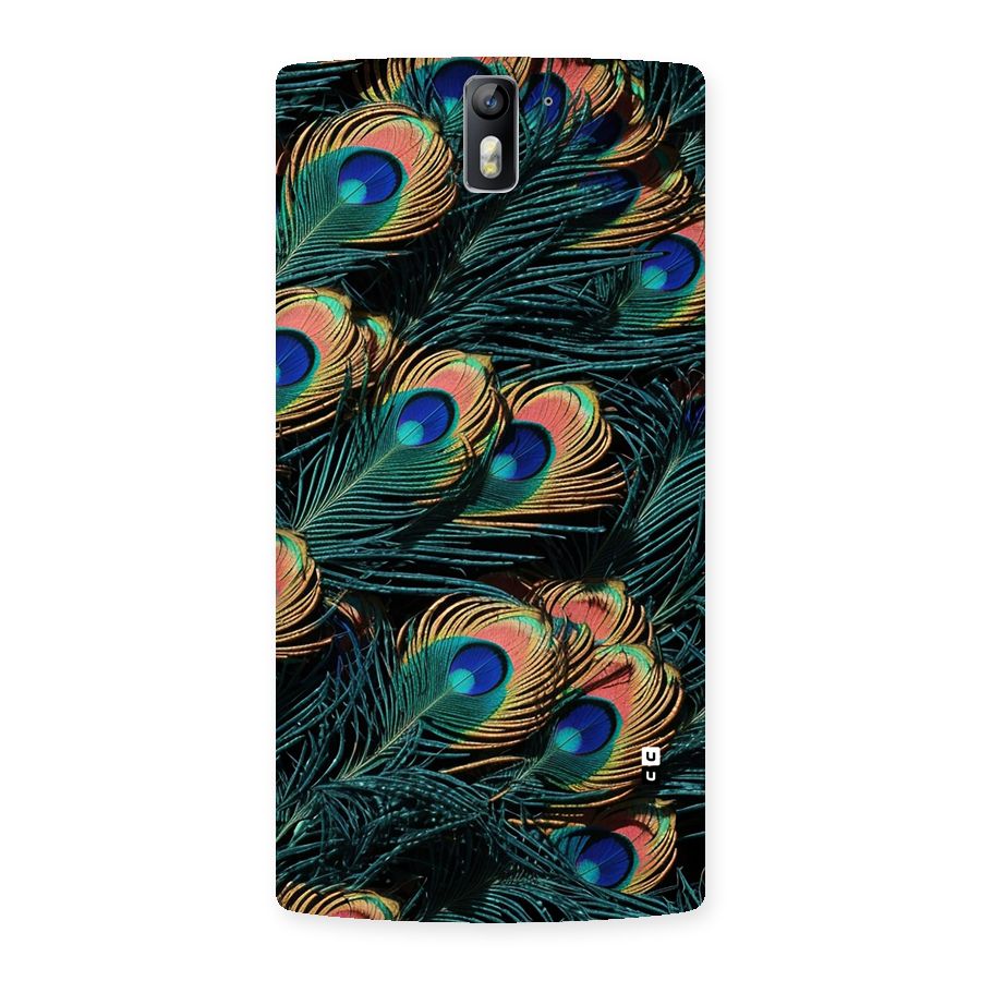 Peacock Feather Art Back Case for OnePlus One