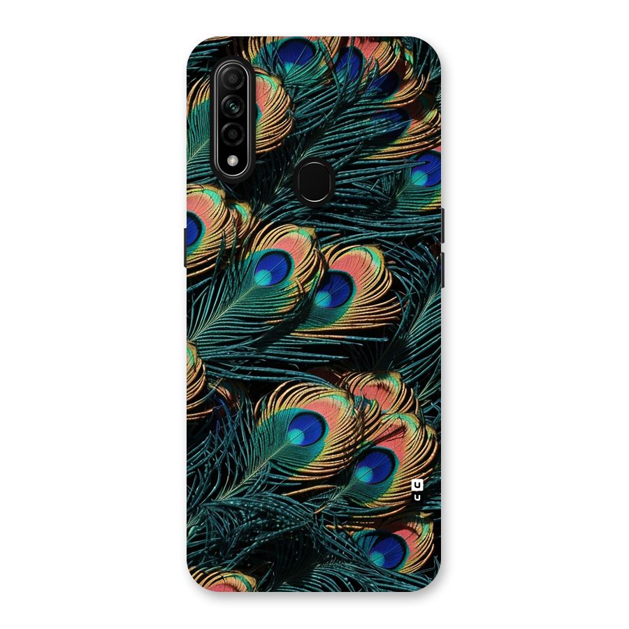 Peacock Feather Art Back Case for Oppo A31