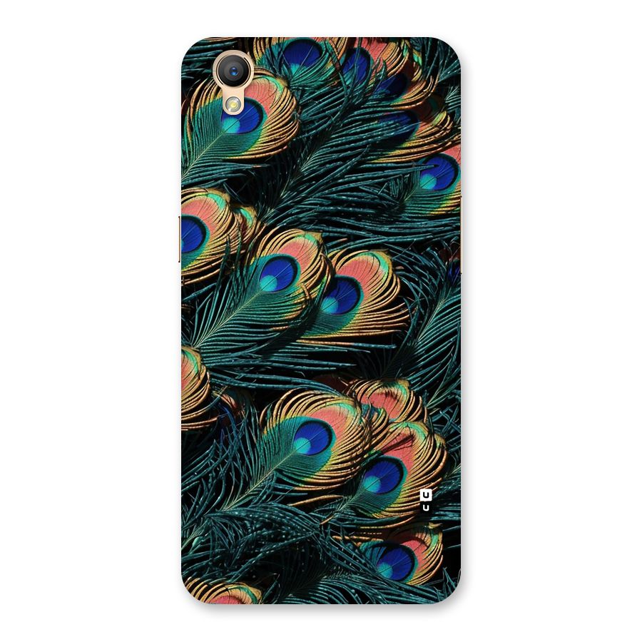 Peacock Feather Art Back Case for Oppo A37