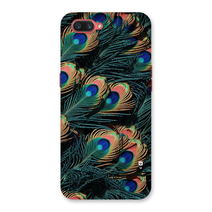 Peacock Feather Art Back Case for Oppo A3s