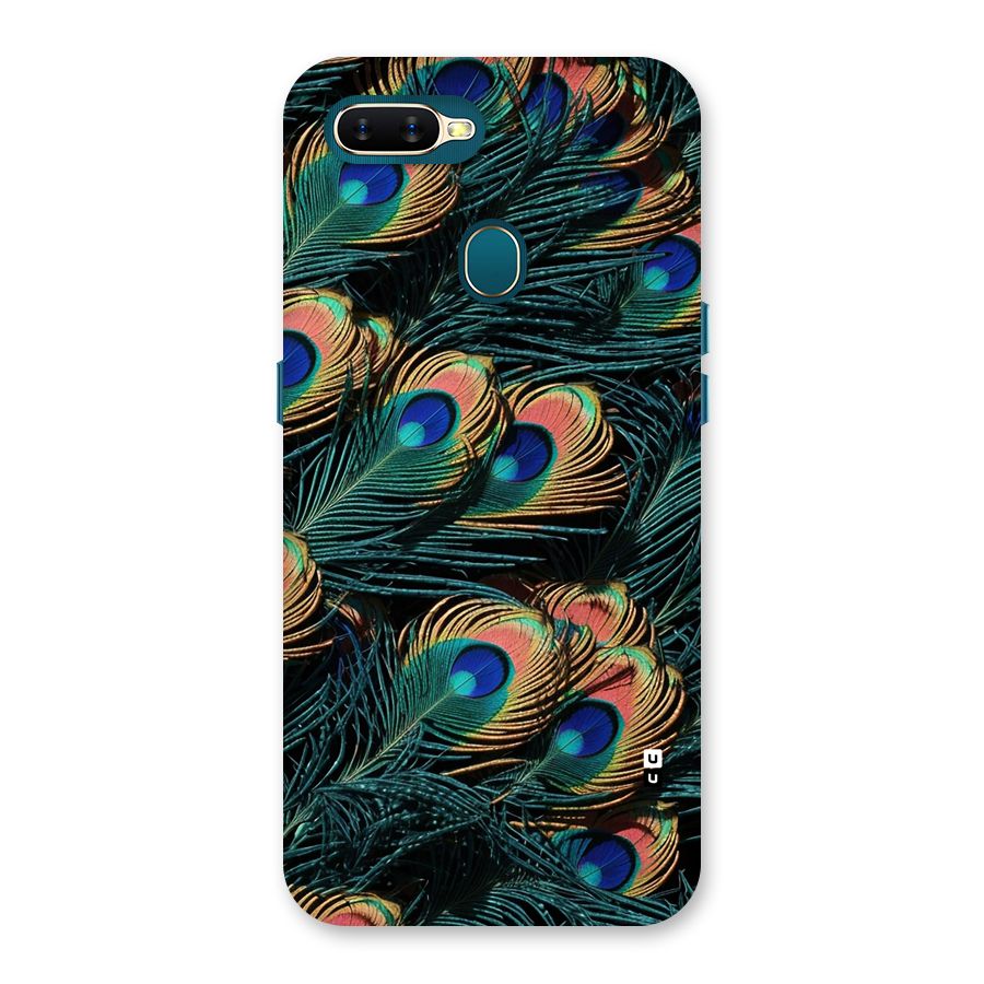 Peacock Feather Art Back Case for Oppo A7