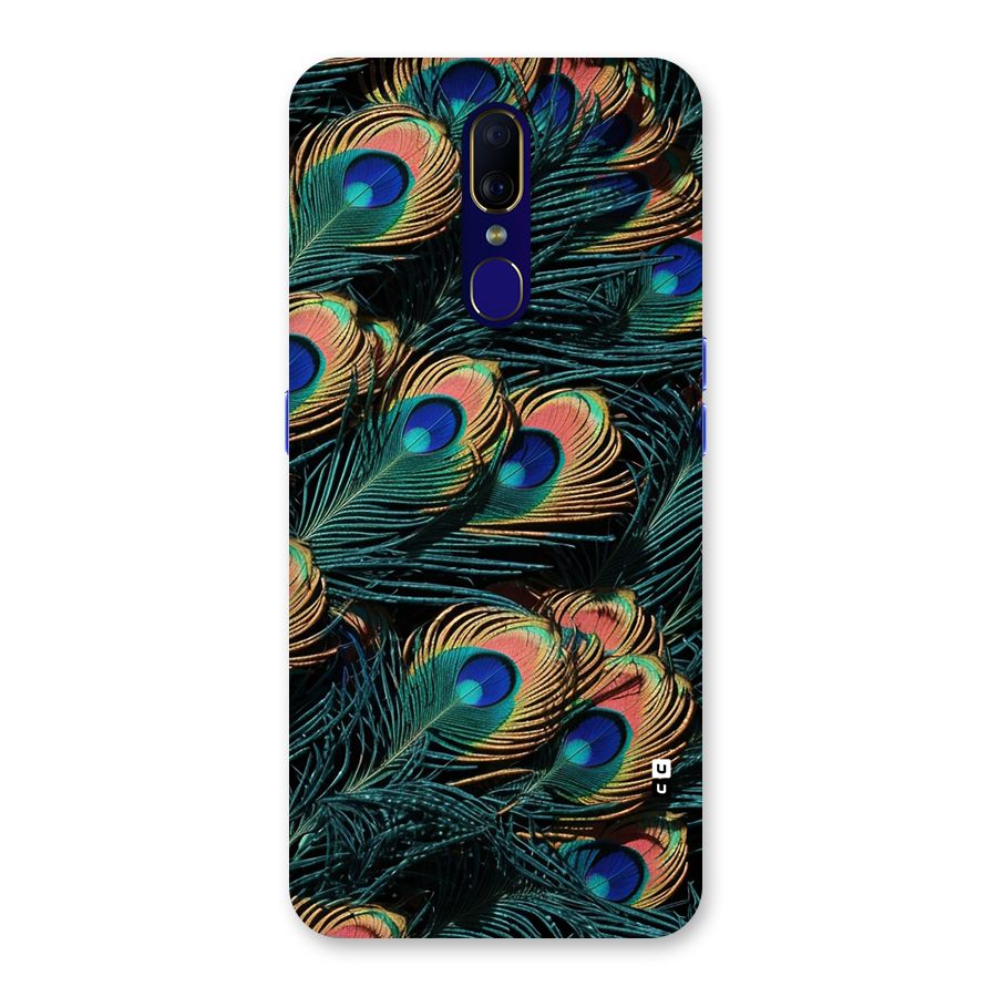 Peacock Feather Art Back Case for Oppo A9