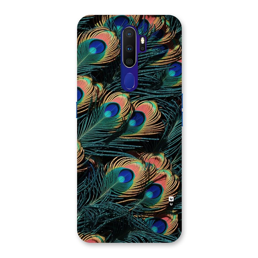 Peacock Feather Art Back Case for Oppo A9 (2020)