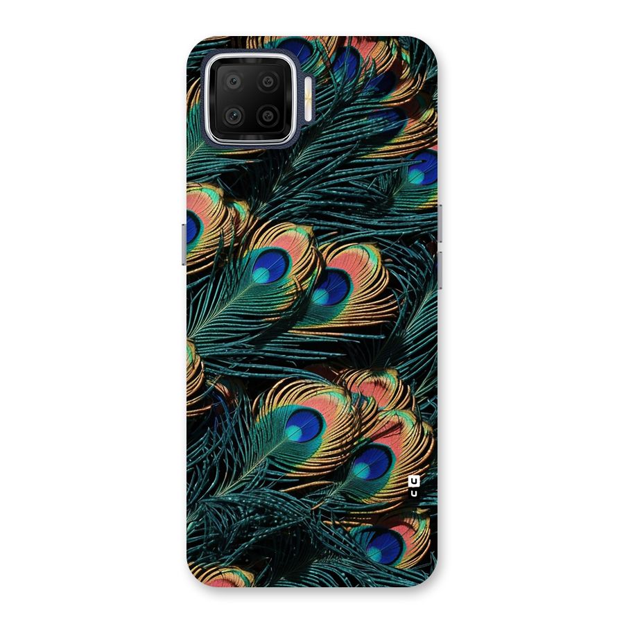 Peacock Feather Art Back Case for Oppo F17