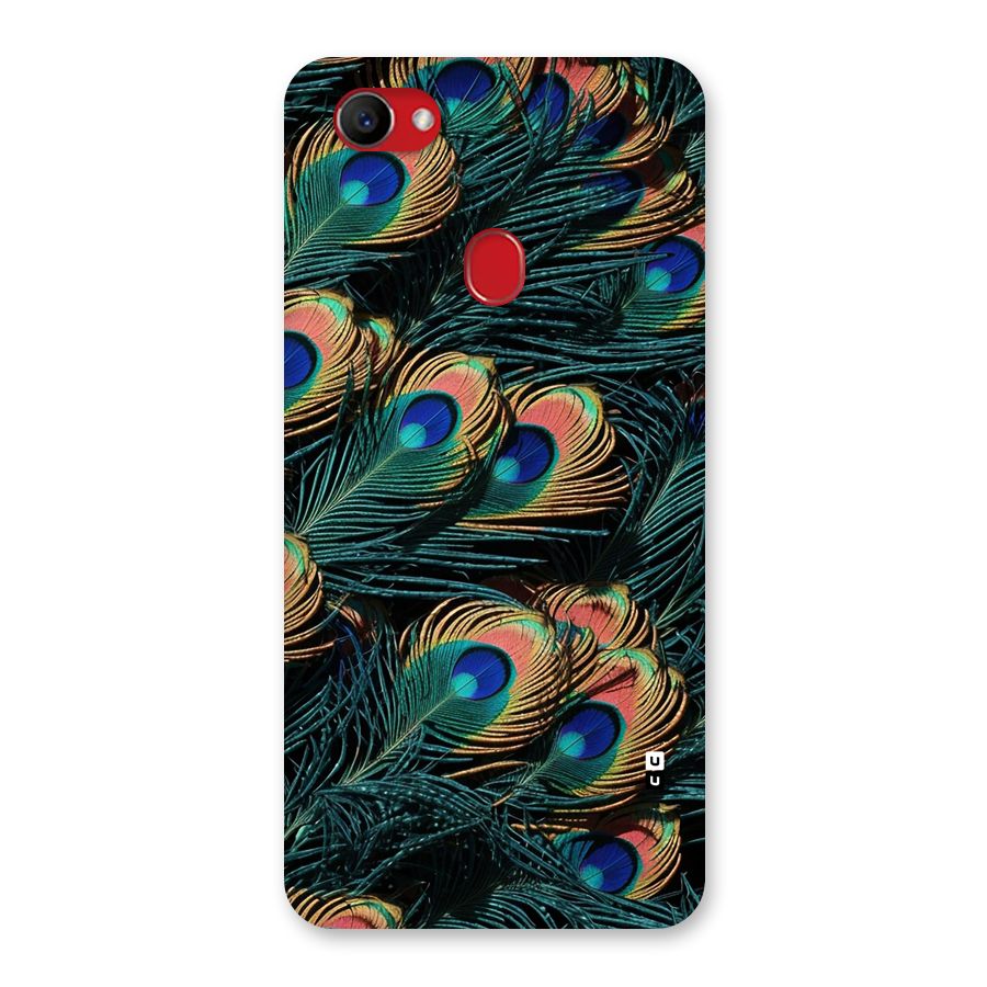 Peacock Feather Art Back Case for Oppo F7