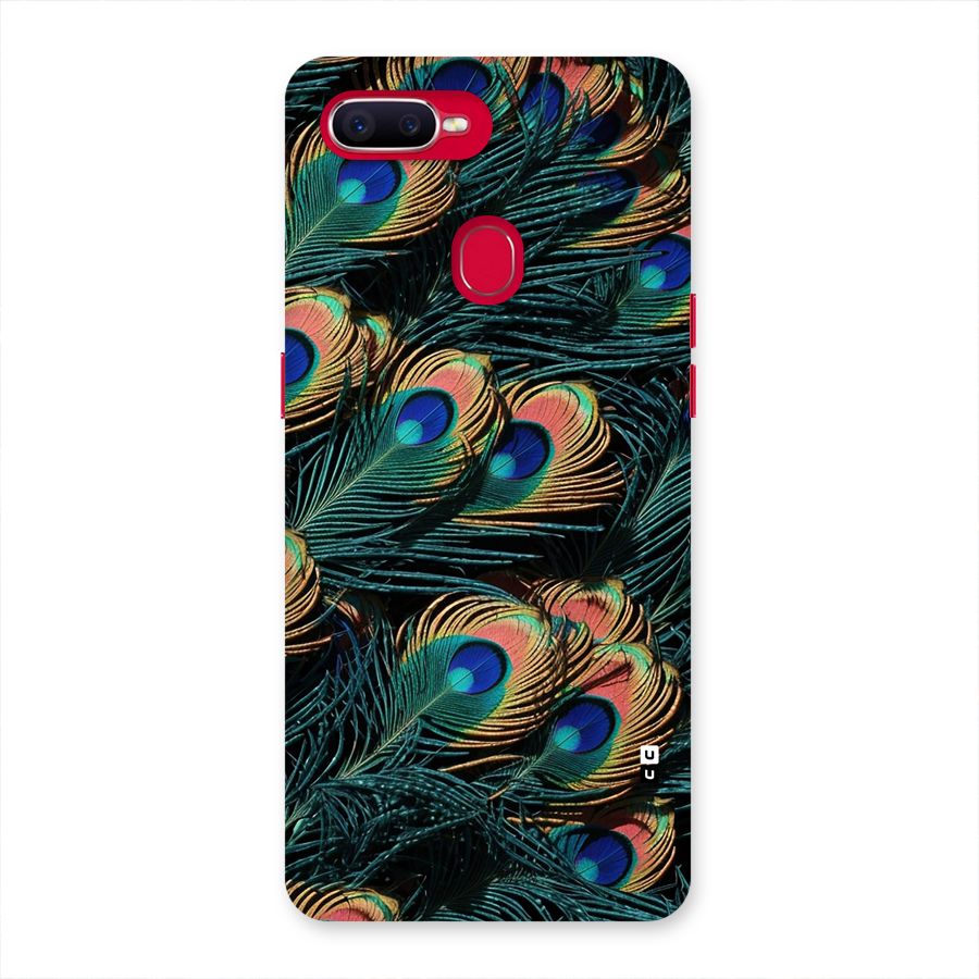 Peacock Feather Art Back Case for Oppo F9 Pro