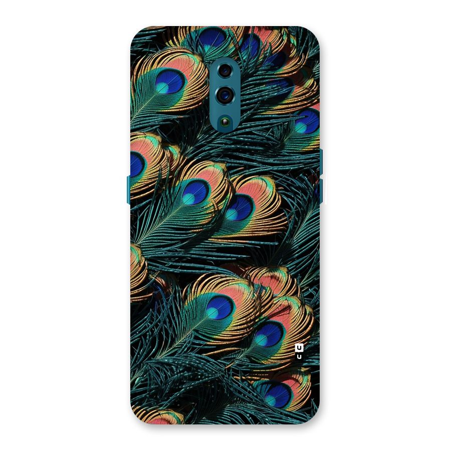 Peacock Feather Art Back Case for Oppo Reno