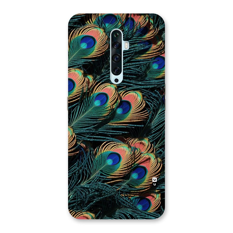 Peacock Feather Art Back Case for Oppo Reno2 Z