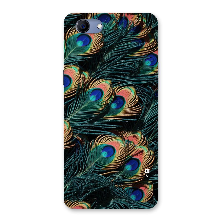 Peacock Feather Art Back Case for Realme 1