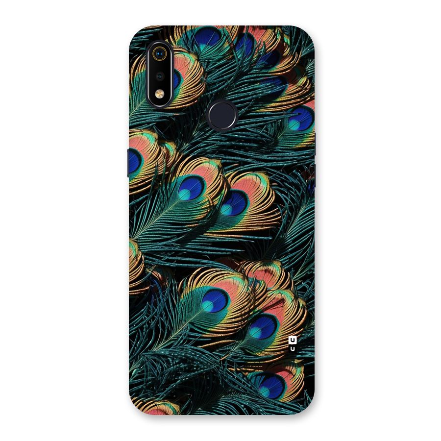 Peacock Feather Art Back Case for Realme 3i