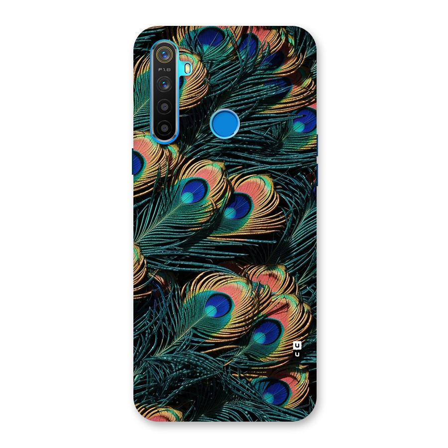 Peacock Feather Art Back Case for Realme 5