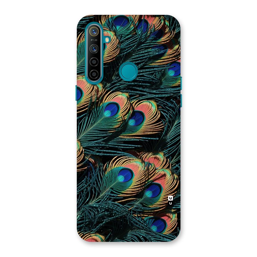 Peacock Feather Art Back Case for Realme 5i